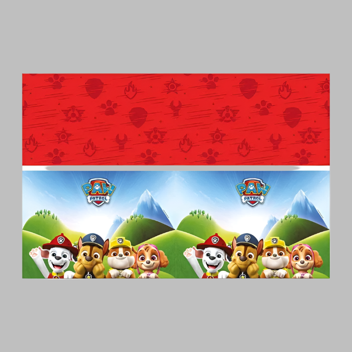 Paw Patrol Rescue Heroes Party Table Cover 120 x 180cm