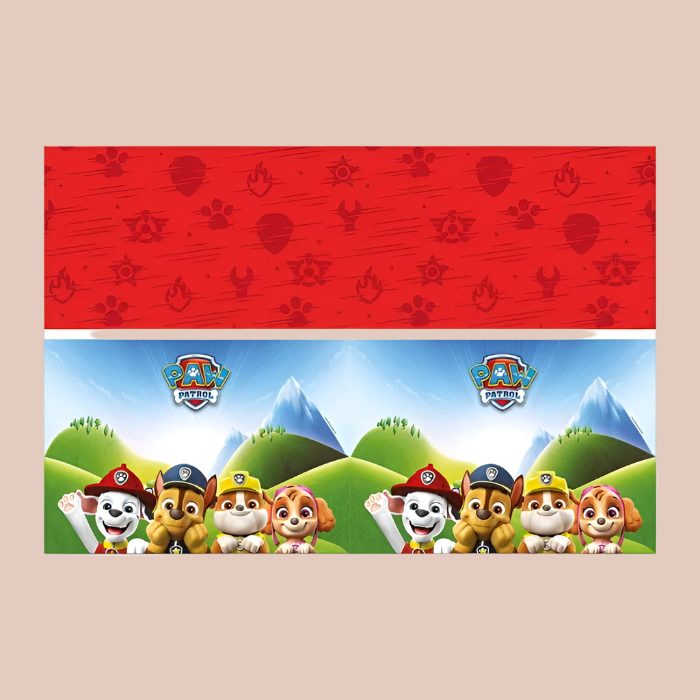 Paw Patrol Rescue Heroes Party Table Cover 120 x 180cm