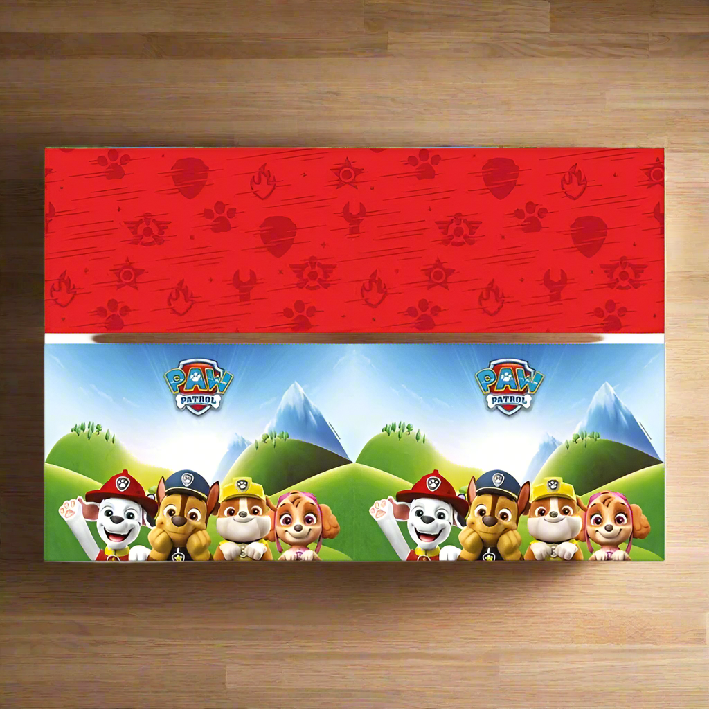Paw Patrol Rescue Heroes Party Table Cover 120 x 180cm