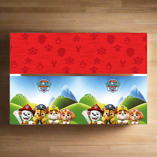 Paw Patrol Rescue Heroes Party Table Cover 120 x 180cm