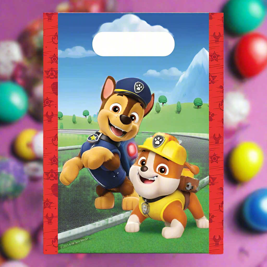 Paw Patrol Rescue Heroes Party Bags 4 Pack
