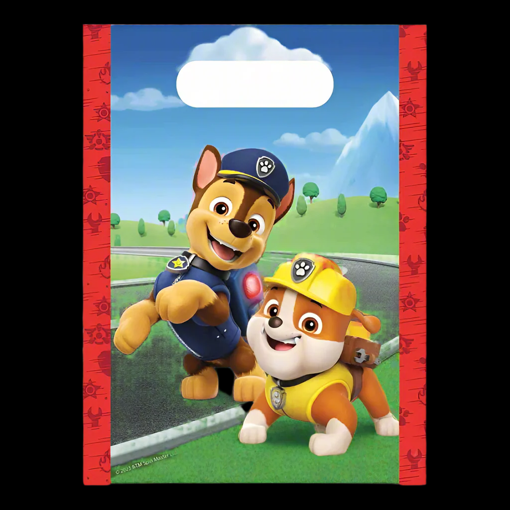 Paw Patrol Rescue Heroes Party Bags 4 Pack