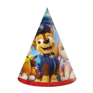 Paw Patrol Rescue Heroes Party Hats 6 Pack