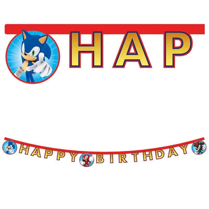 Sonic the Hedgehog Party Pack: Kit with Decorations