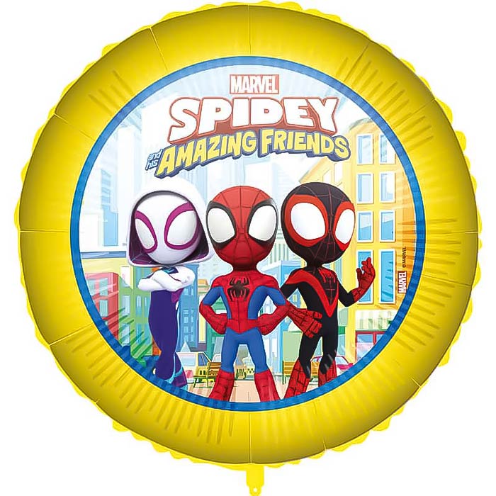 Spidey & His Amazing Friends Foil Balloon 45cm | Party Save Smile