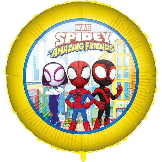 Spidey & His Amazing Friends Foil Balloon 45cm | Party Save Smile