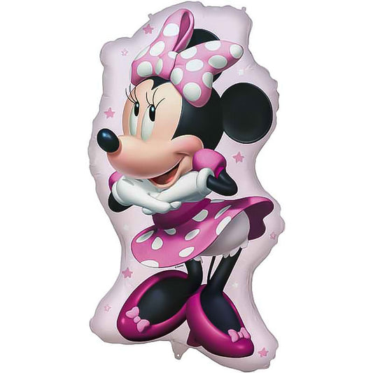 Minnie Mouse Shaped Foil Balloon 35 Inches | Party Save Smile