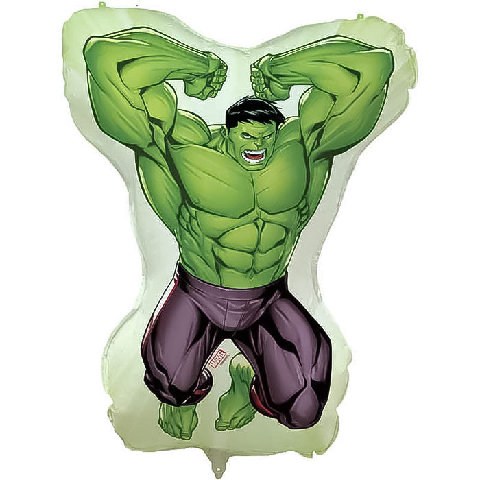 Incredible Hulk Shaped Foil Balloons 37 Inches | Party Save Smile