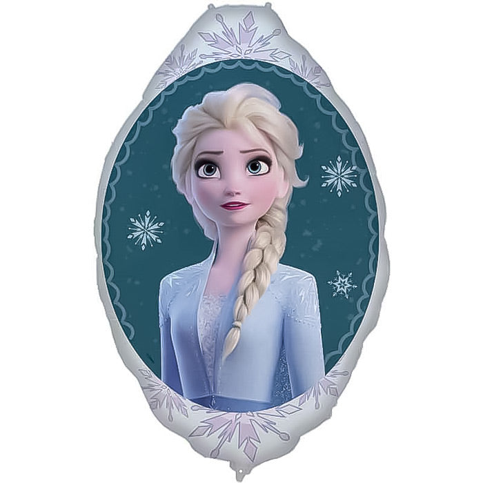 Frozen Elsa Shaped Foil Balloon 35 Inches | Party Save Smile
