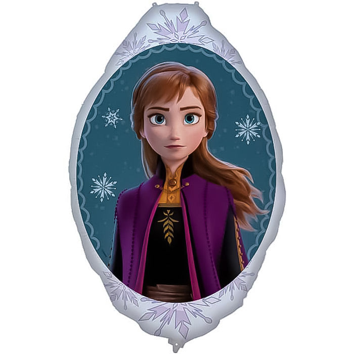 Frozen Anna Shaped Foil Balloon 35 Inches | Party Save Smile