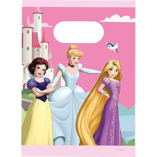 Disney Princess Paper Party Bags 4 Pack (Create Your World) | Party Save Smile