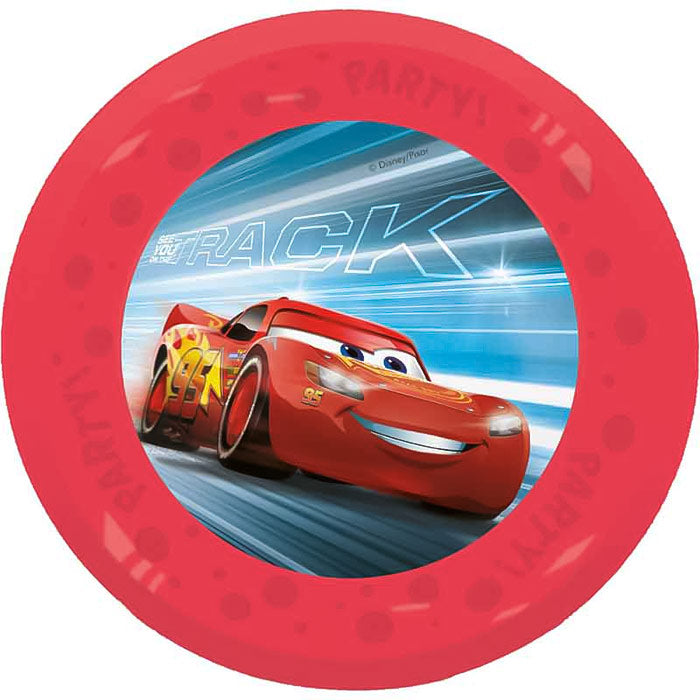 Disney Cars Plates Reusable 4 Pack 21cm (Victory is Mine) | Party Save Smile