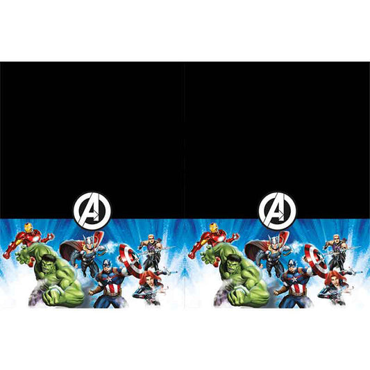 Avengers Party Table Cover (Evergreen) | Party Save Smile