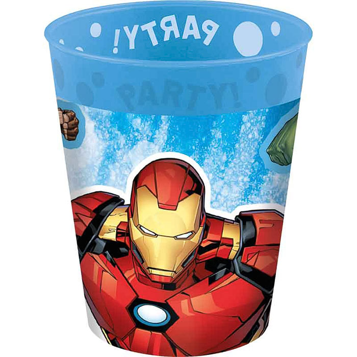Avengers Cup Reusable 4 Pack 200ml (Evergreen) | Party Save Smile