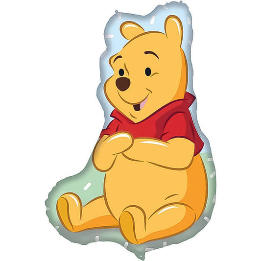 Winnie the Pooh Shaped Foil Balloon 40 Inches | Party Save Smile