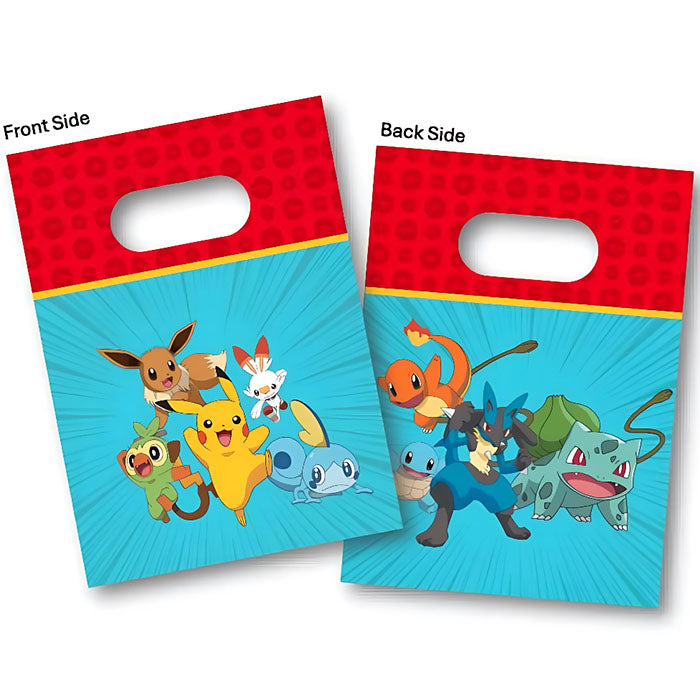 Pokemon Paper Party Bags 4 Pack | Party Save Smile