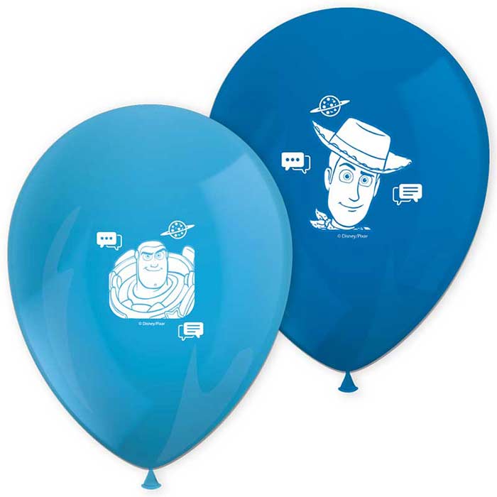 Toy Story Latex Balloons Pack of 8 | Party Save Smile