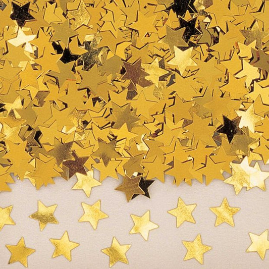 Gold Star Confetti Stardust Table Decoration