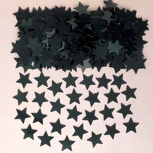 Black Metallic Stardust Table Confetti Decoration 14 Grams