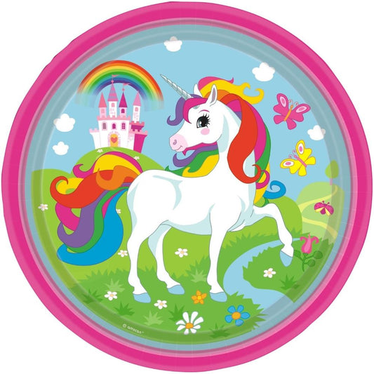 Unicorn Party Plates