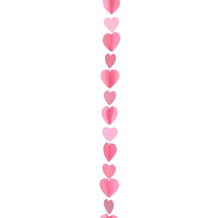 Pink Heart Balloon Tail 1.25 Metres | Party Save Smile