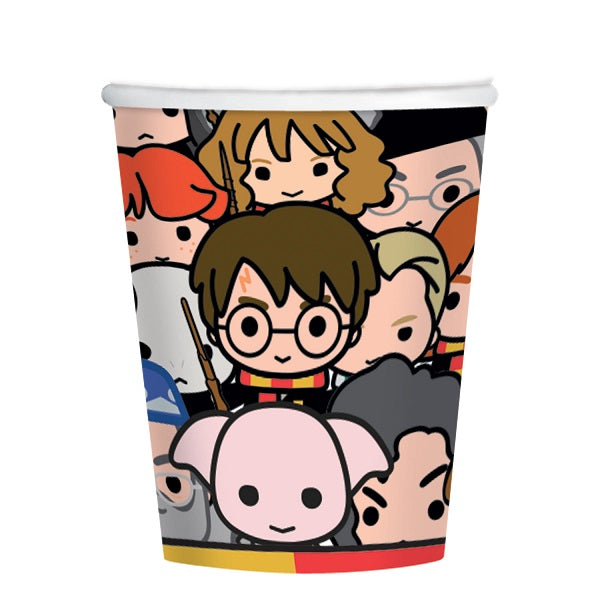 Hogwarts Harry Potter Cups Pack of 8 | Party Save Smile