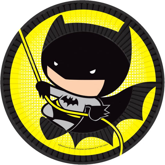 Batman vs Joker Paper Plates Pack of 8 | Party Save Smile
