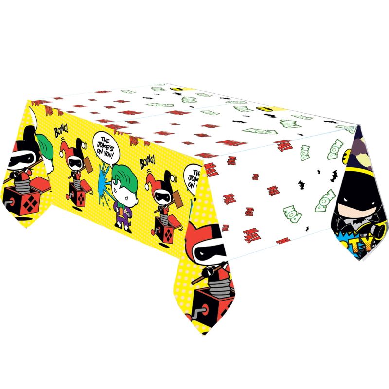 Batman vs Joker Paper Tablecloth 120 x 180cm | Party Save Smile