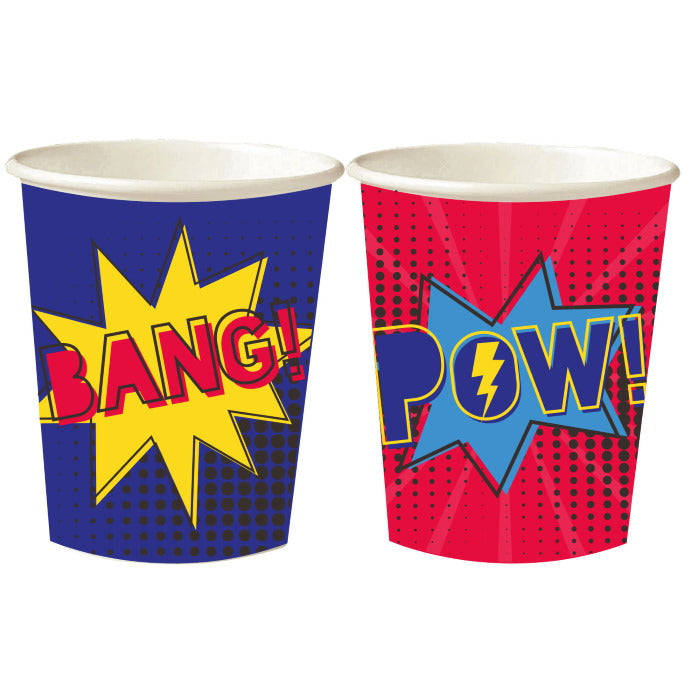 Superhero Comic Party Pack: Tableware Party Kit