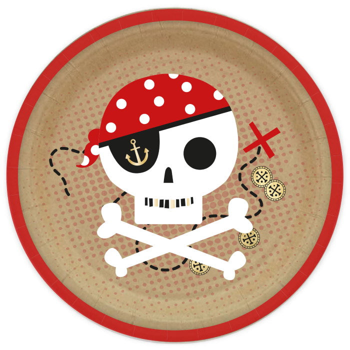 Pirate Treasure Party Pack: Tableware Party Kit