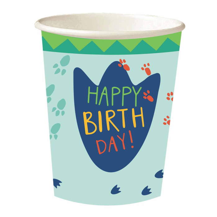 Dino-Mite Dinosaur Party Pack: Tableware Kit for 8 - 48 Guests