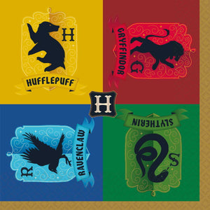 Harry Potter Houses Napkins Pack of 16