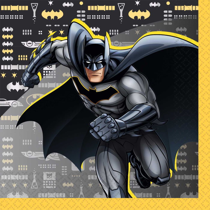 Batman Party Pack: Tableware Kit for 8 - 48 Guests
