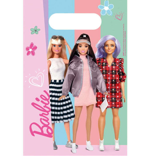 Barbie Paper Party Bags 8 pack | Party Save Smile