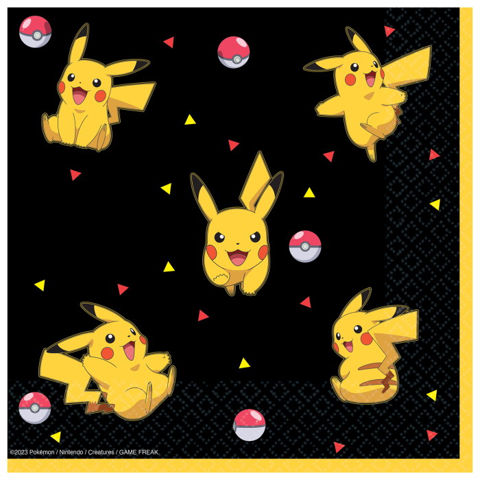 Pokemon Pikachu Party Pack with Decorations