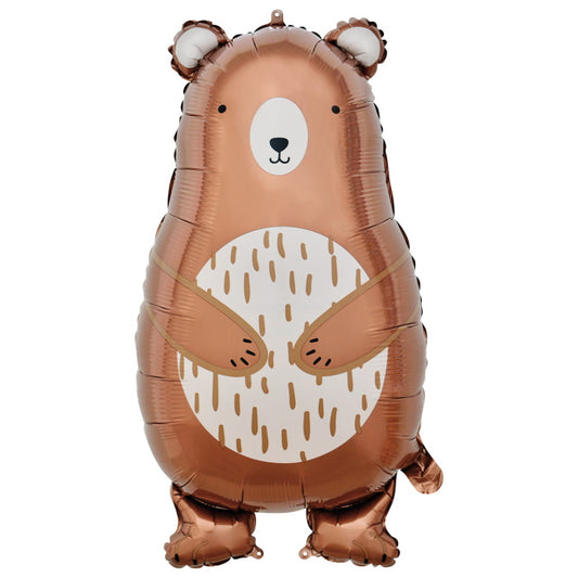 Bear Shaped Foil Balloon 25 inches | Party Save Smile