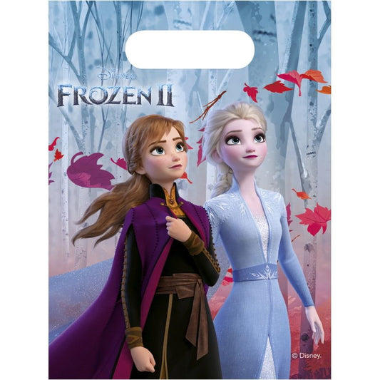 A Disney Frozen 2 party bag.