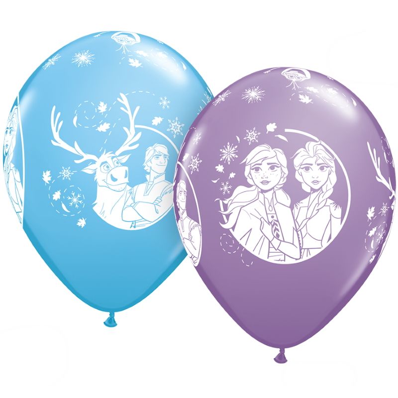 Frozen 2 Helium Quality Latex Balloons Pack of 6 | Party Save Smile