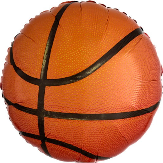 Championship Basketball Foil Balloon 18 Inches | Party Save Smile