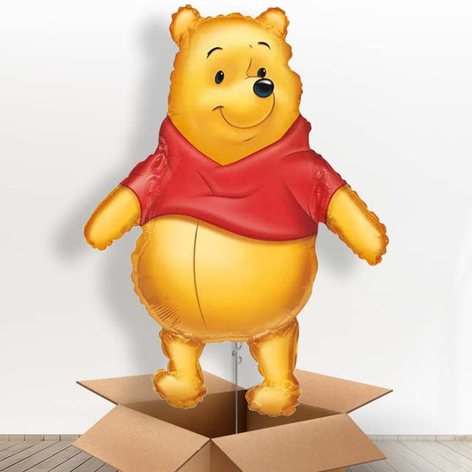 Winnie the Pooh Helium Balloons in a Box - Giant Balloon | Party Save Smile