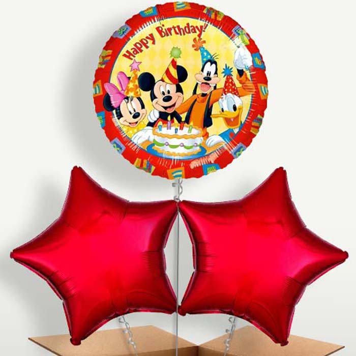 Mickey & Pals Happy Birthday Balloon Bunches | Party Save Smile