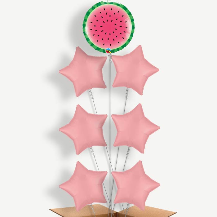 Watermelon Helium Balloon Arrangement | Party Save Smile