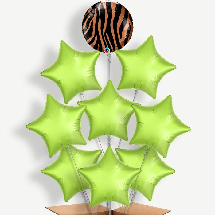 Tiger Stripes Print Helium Balloon Bundle | Party Save Smile
