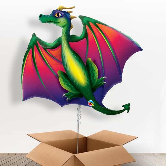 Large Helium Dragon Balloon in a Box - Giant Balloon | Party Save Smile