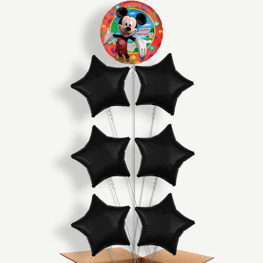 Mickey Mouse Happy Birthday Helium Balloon Arrangement | Party Save Smile
