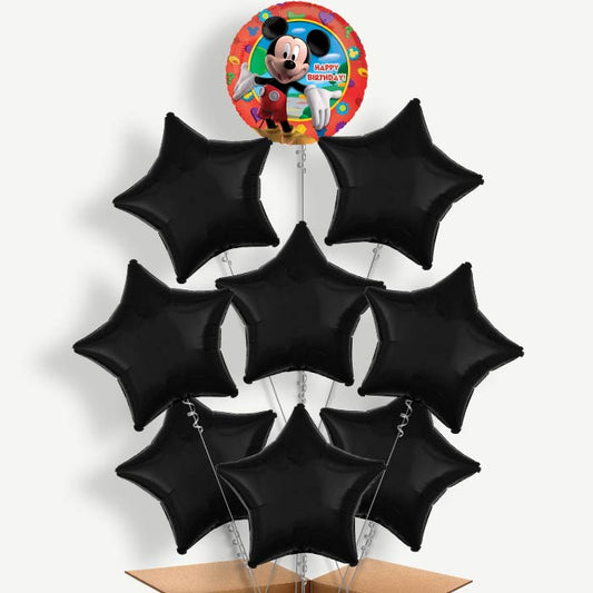 Mickey Mouse Happy Birthday Helium Balloon Bundle | Party Save Smile