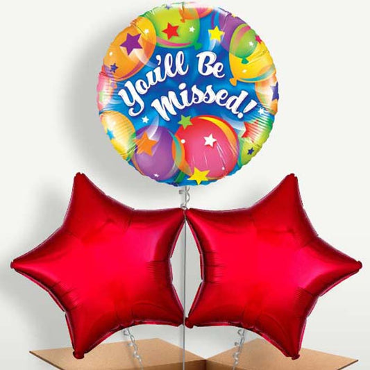 You'll be Missed Helium Bunch of Balloons | Party Save Smile