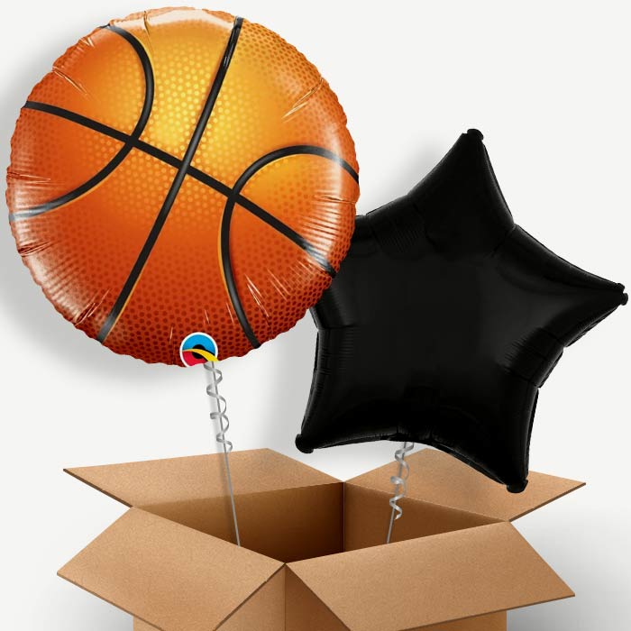 Basketball Helium Balloon Two | Party Save Smile