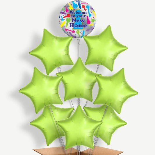 Welcome to Your New Home Helium Balloon Bundle | Party Save Smile