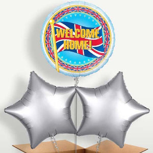 Welcome Home Union Helium Bunch of Balloons (Trio)